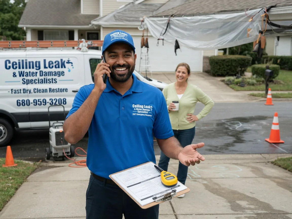 Ceiling Leak Cleanup West Hyannisport, MA FAQs